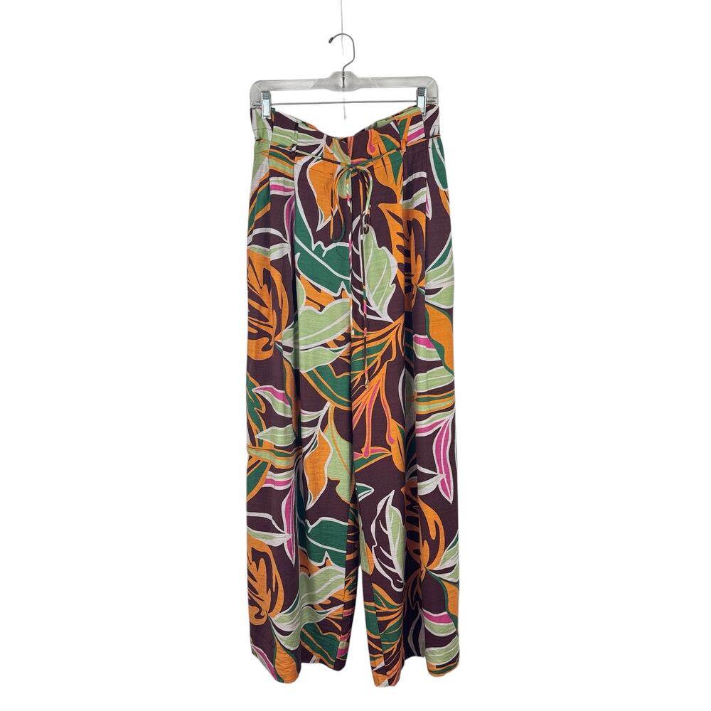NWT City Chic Peta Print Wide Leg Pant